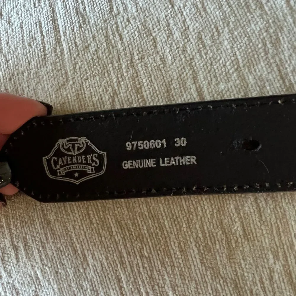 Cavendar’s belt size 30